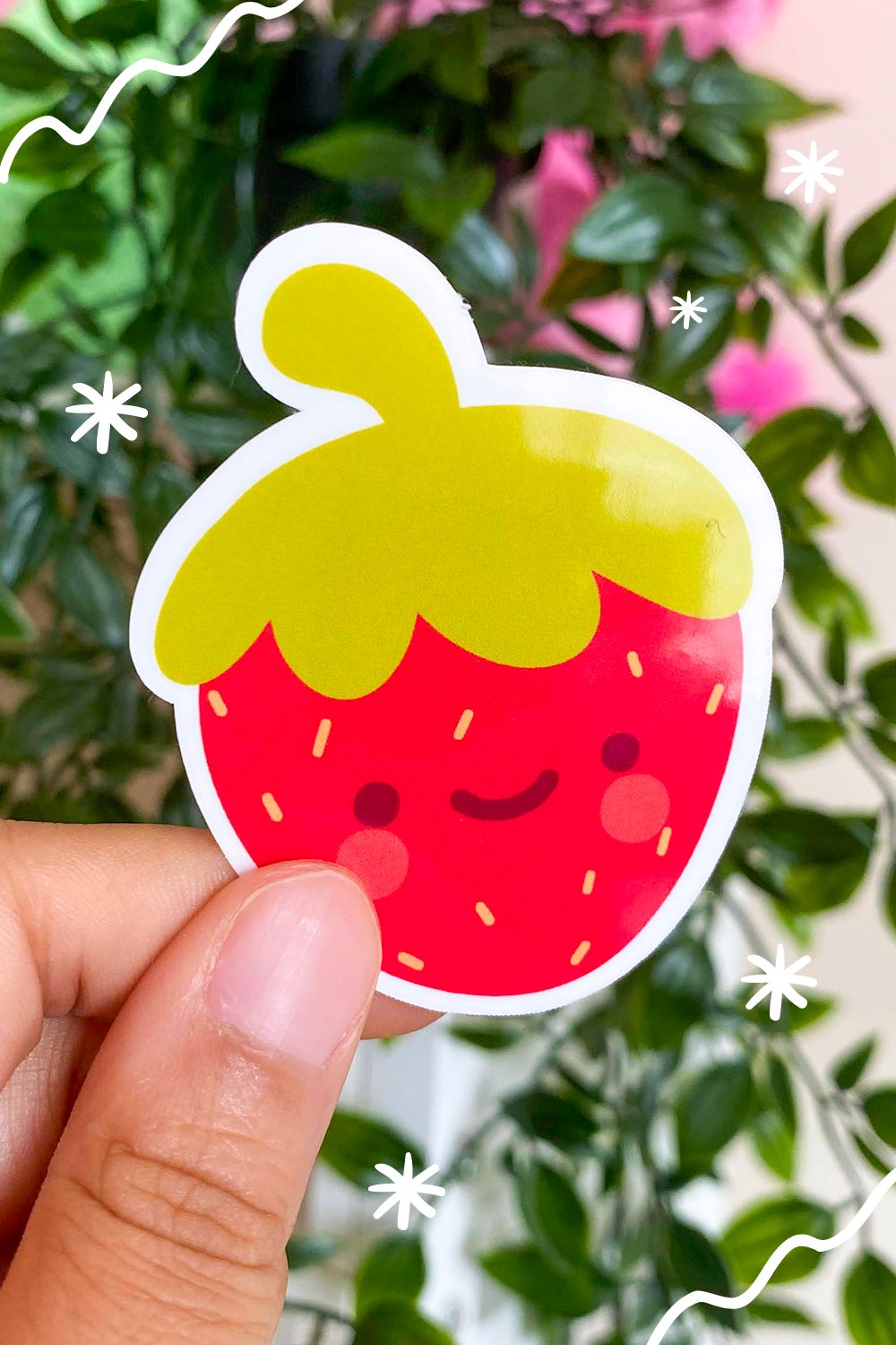 Strawberry Sticker