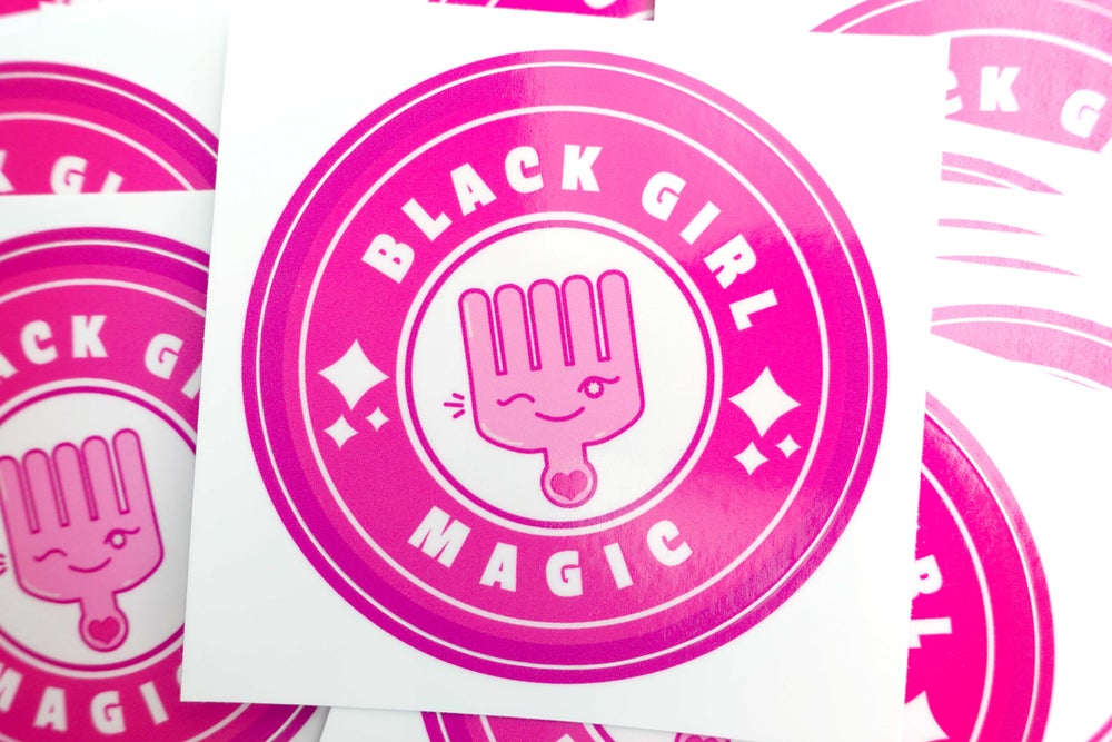 Black Girl Magic Sticker